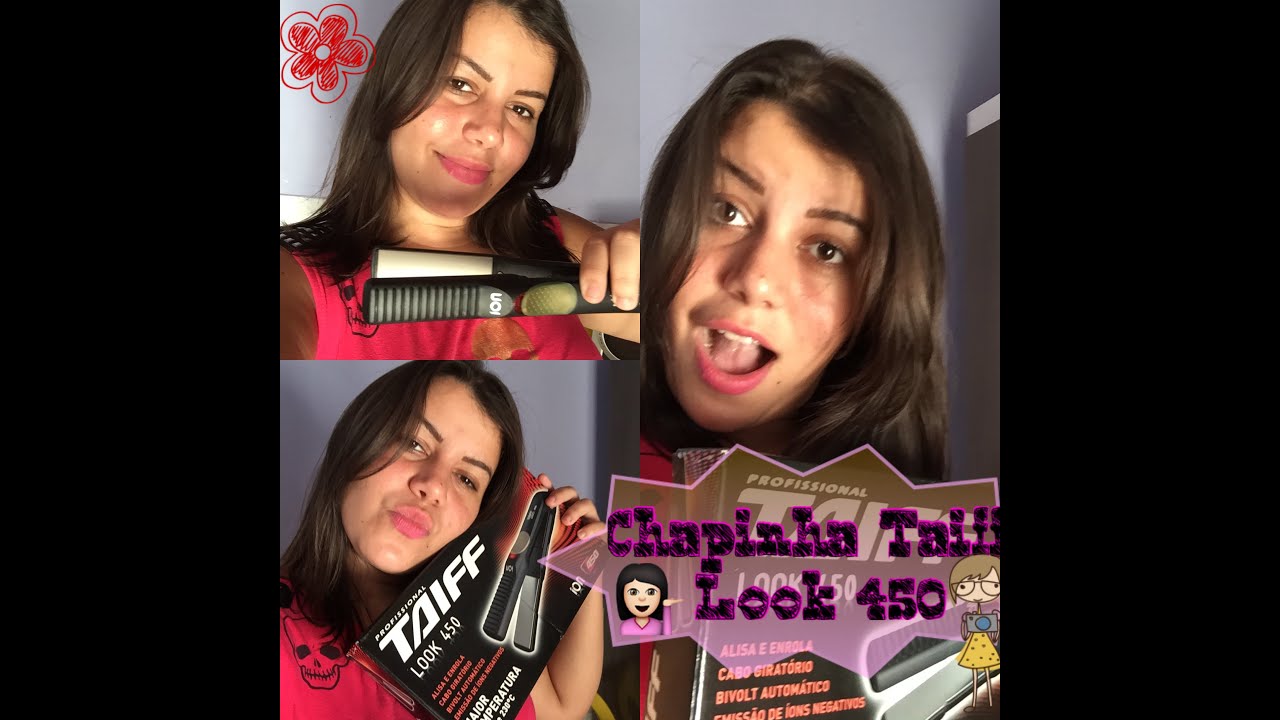 Resenha/Prancha - Minha Chapinha Profissional Taiff Look 450