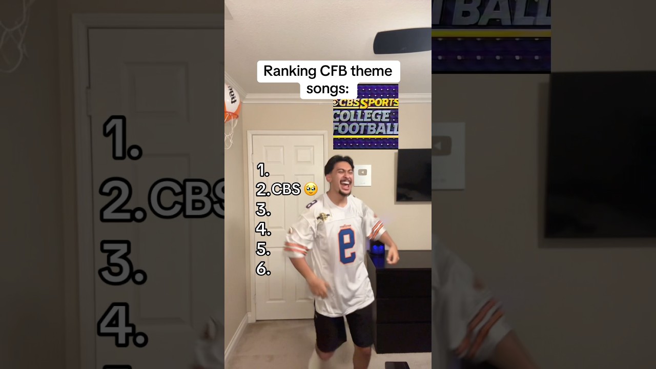 Ranking CFB Theme Songs🏈