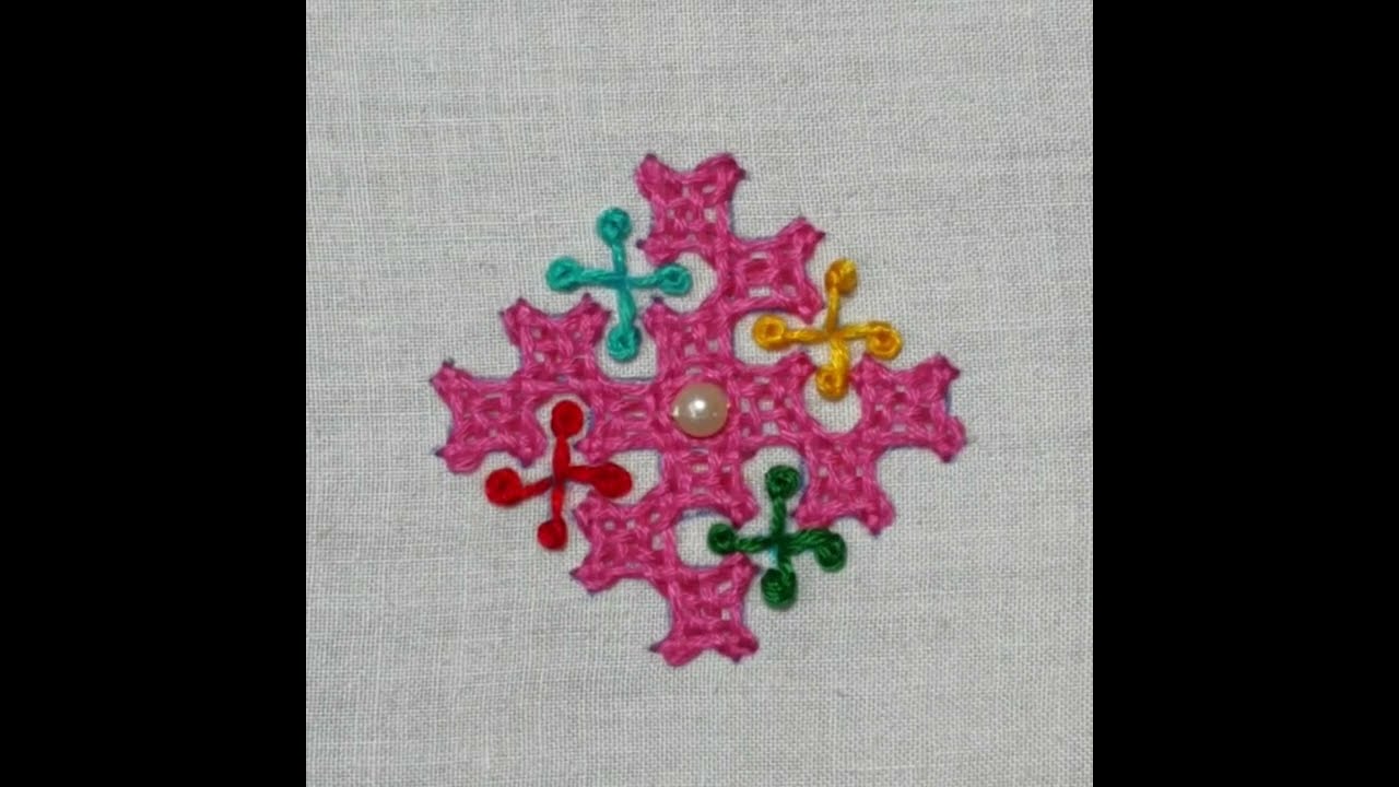 Sindhi embroidery tutorial/kutchwork/sindhi kadai/gujarati silai