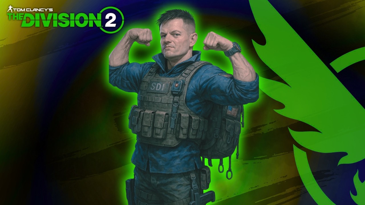 I'm In The Cross play Waiting Room - The Division 2  (portrait)