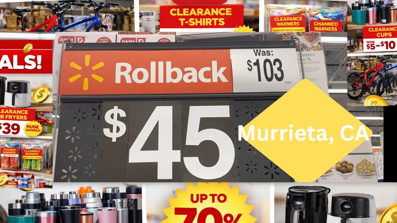 Murrieta Walmart! Here’s a look at what we found today