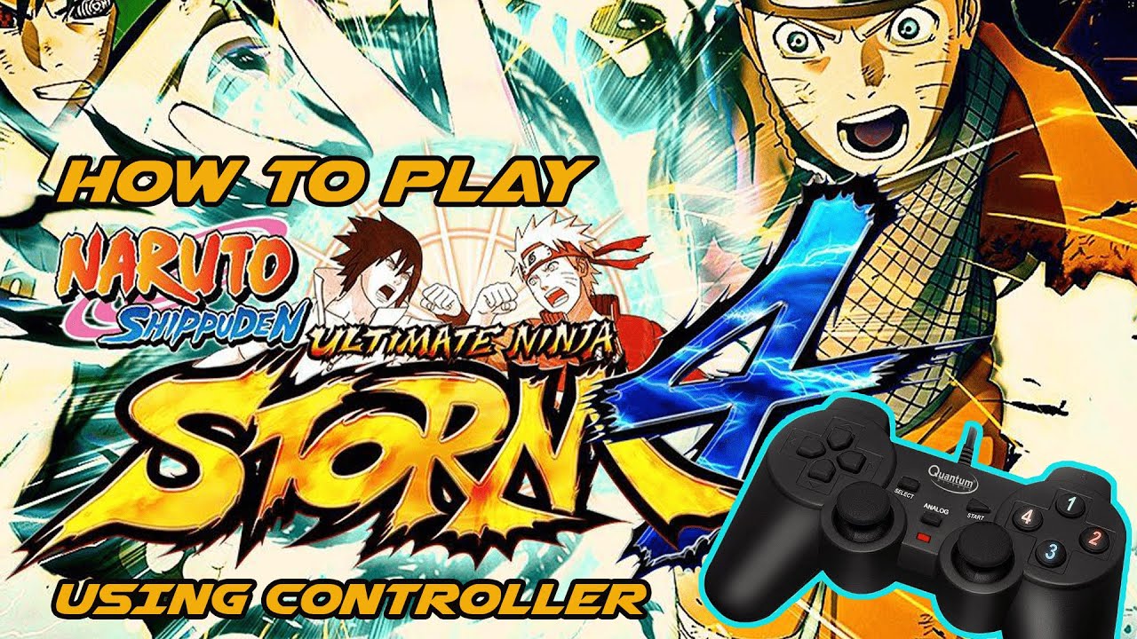 Как играть в Naruto Ultimate Shippuden Ultimate Ninja Storm 4 с помощью контроллера #naruto