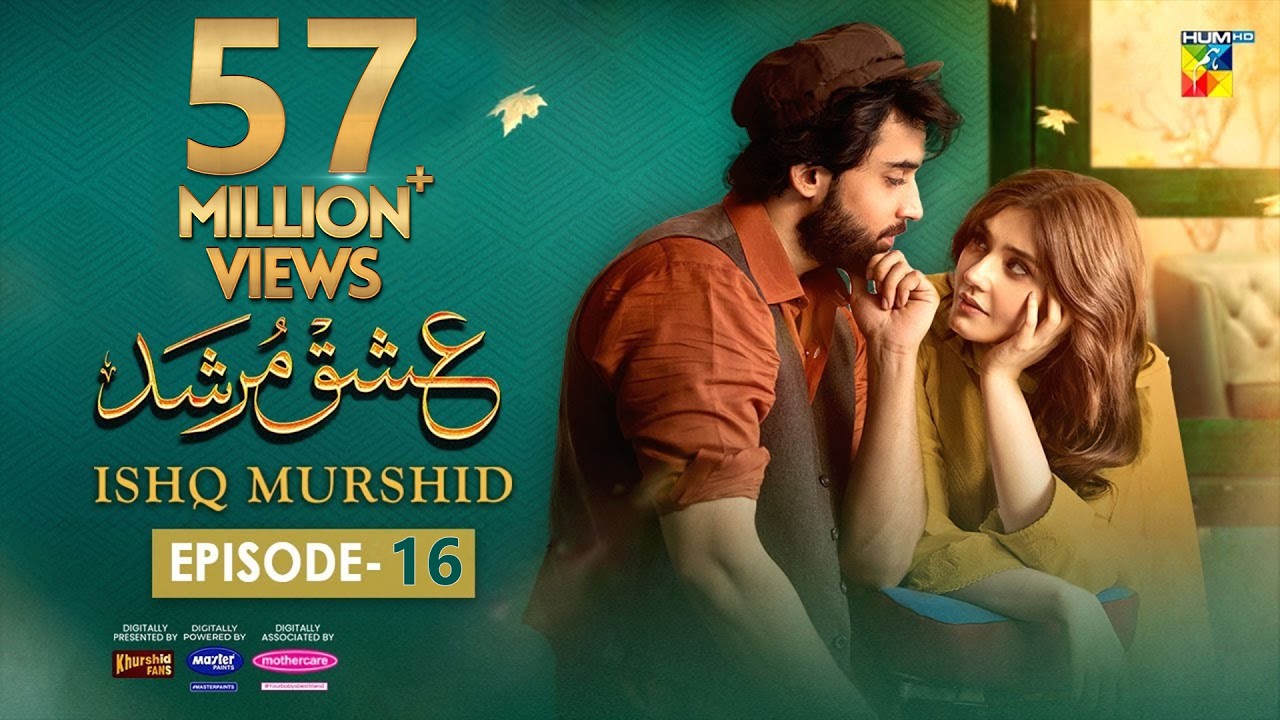 Ishq Murshid - Episode 16 [𝐂𝐂] - 21 Jan 24 - Sponsored By Khurshid Fans, Master Paints & Mothercare