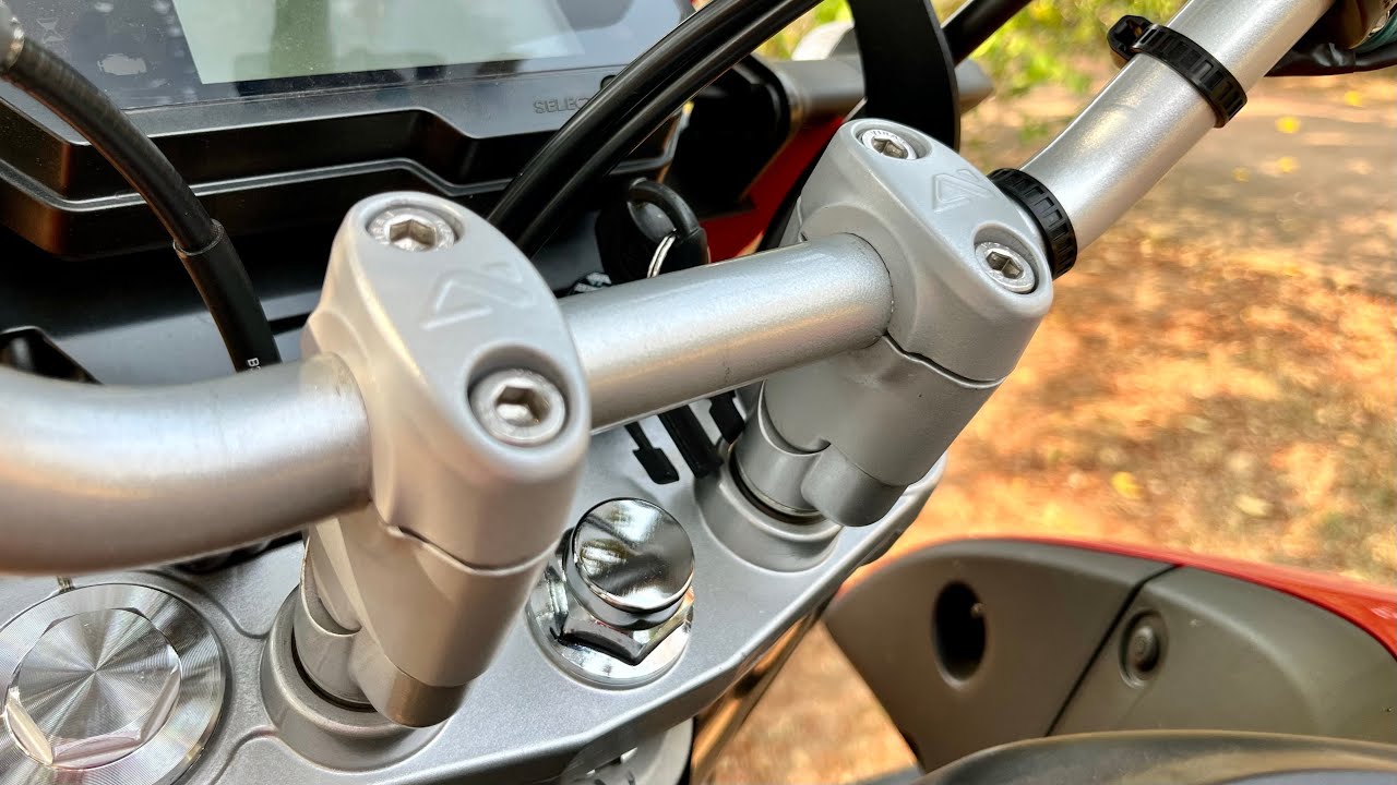 Alongador de Guidão,Riser,Yamaha Lander 250 @canalmatias