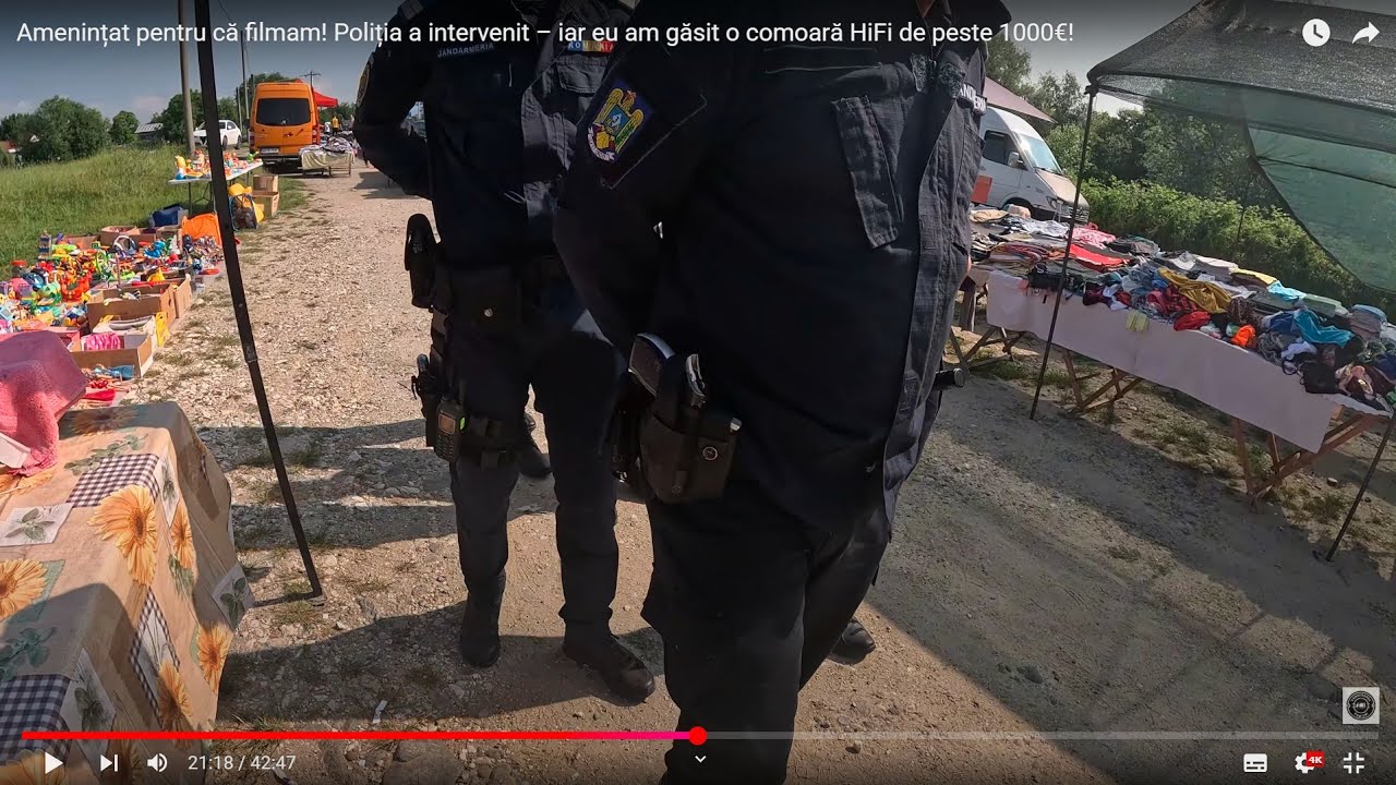 Amenințat pentru că filmam! Poliția a intervenit – iar eu am găsit o comoară HiFi de peste 1000€!