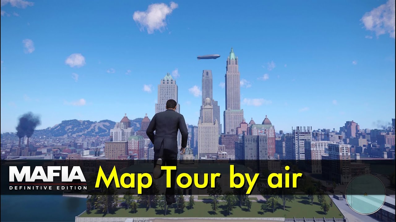 Map Tour (by air) | Mafia: Definitive Edition