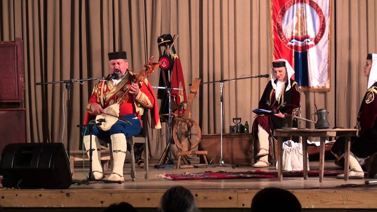 Gusle-Vladimir Beljkas-1.mjesto na saveznom festivalu Gacko 2015