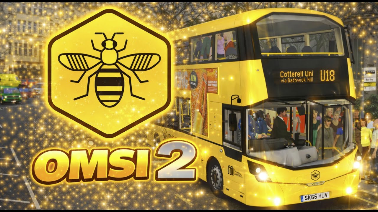 Omsi 2 Bee Network | Cotterell | Wrightbus Streetdeck