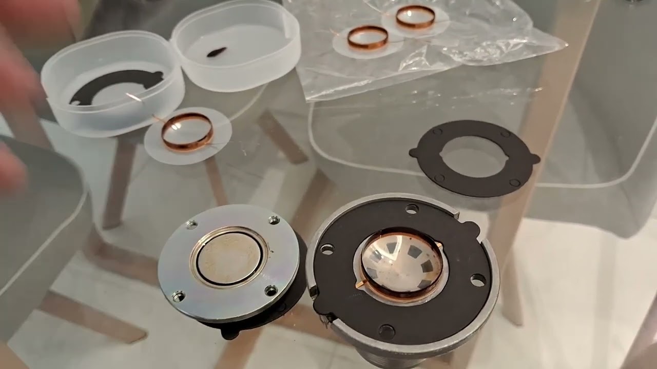 JBL EON 612 - TROCA DO REPARO DO DRIVER JBL 2414H-1