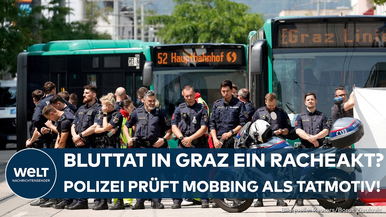 AMOKLAUF IN GRAZ: Ermittler prüfen Mobbing als mögliches Tatmotiv – Viele Fragen noch offen
