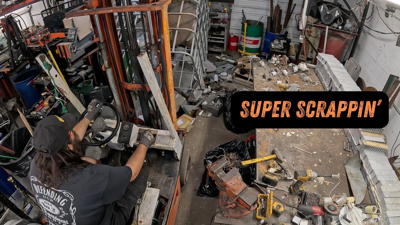 Massive Shop Scrap Out With A Stainless Steel Bonus
