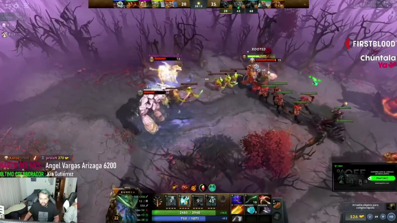 IWO ENGA&Ntilde;ANDOSE CON SU KUNKKA CONTRA ARCONTES 
