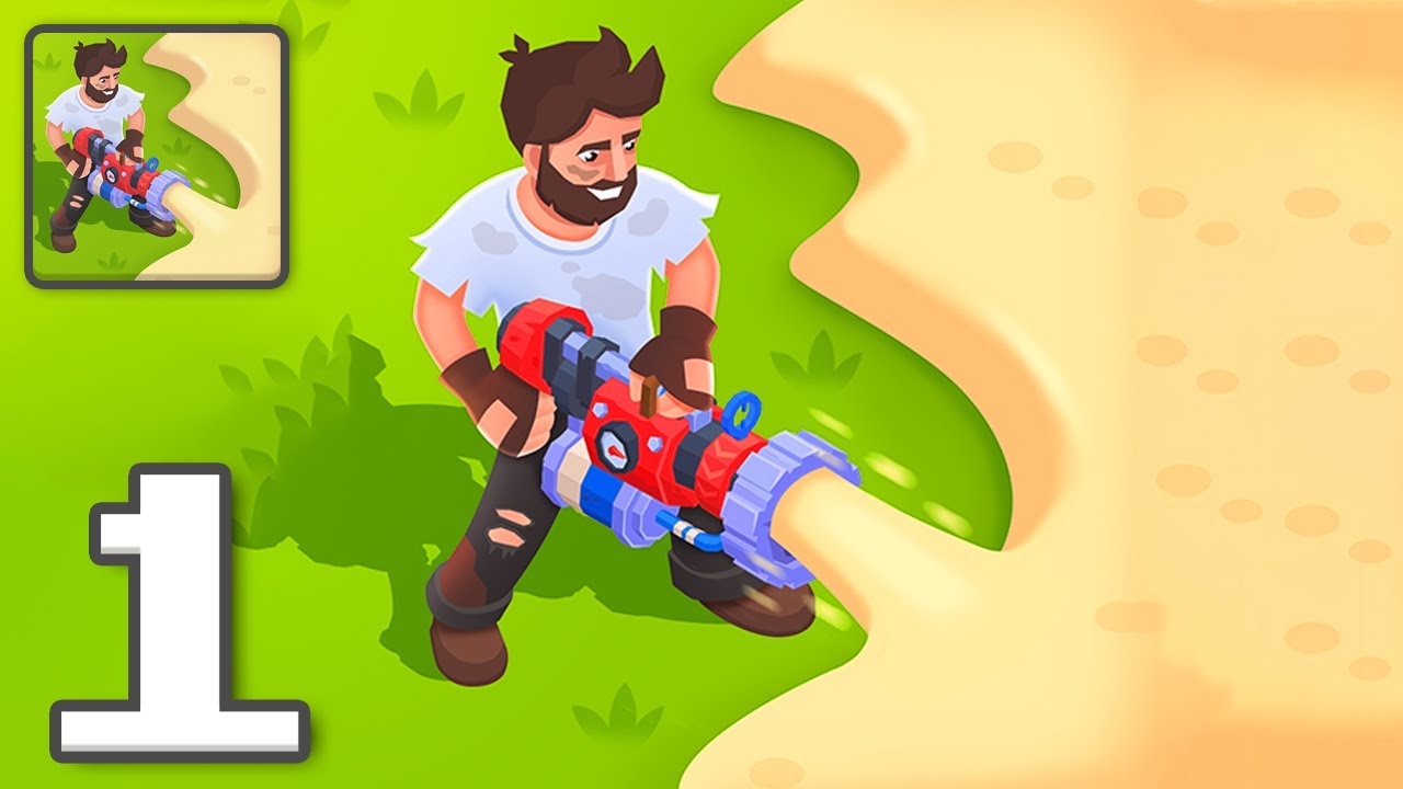 Wasteland Life - Gameplay Walkthrough Part 1 - Tutorial Survival​ Desert (iOS, Android)