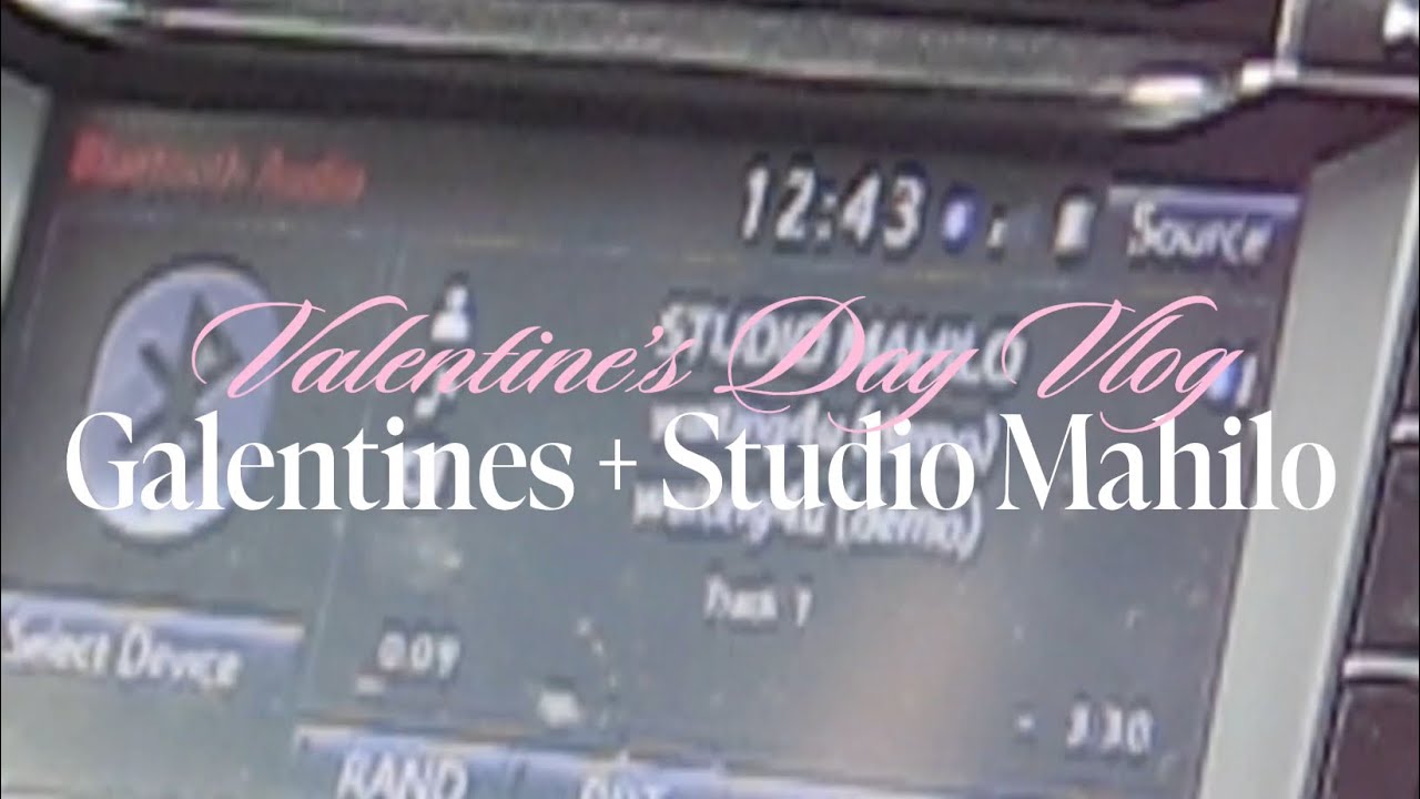 Love, Friends, and Live music | Galentines + @studiomahilo  vlog💘