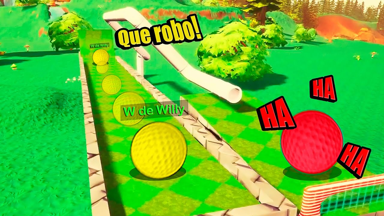 GOLF IT! WILLY SE ENFADA COMO NUNCA! TERMINA INSULTANDO AL CREADOR JAJA!
