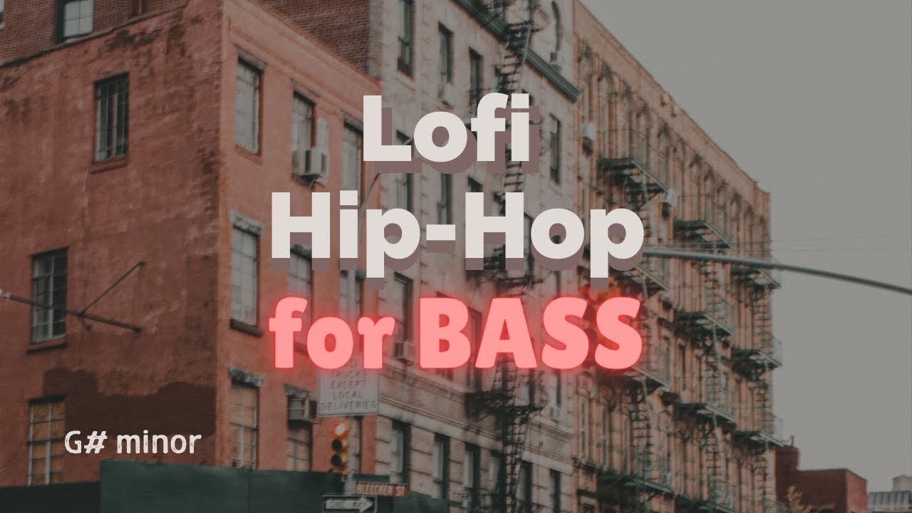 Lofi Hip Hop in G# minor| Backing Track for Bass | 75 BPM | NO BASS
