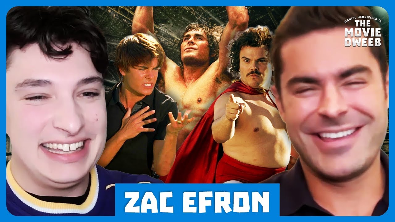 Zac Efron Talks The Iron Claw, Nacho Libre And Bet On It 🤼‍♂️ | The Movie Dweeb
