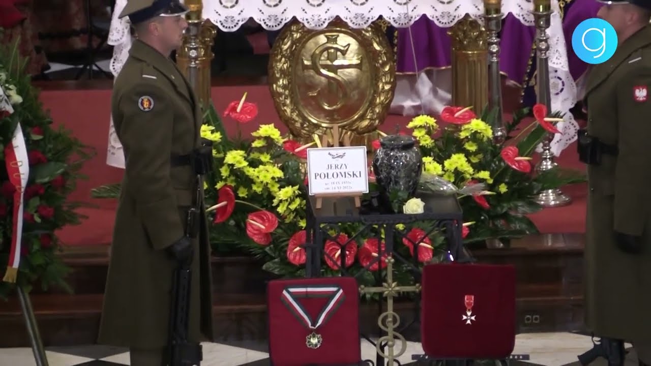Niebywałe sceny na pogrzebie Jerzego Połomskiego. Trudno powstrzymać łzy