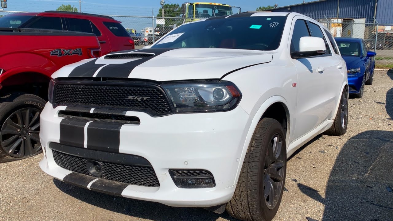 PLENTY OF STOLEN & SHOT UP MOPARS AT CHICAGO’S INSURANCE AUTO AUCTIONS! *SCAT PACK, SRT’s, & 392’s!*