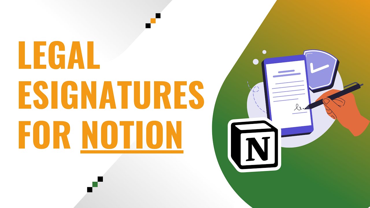 The Best Legal e-Signature Tool for Notion - (It’s Not DocuSign!)