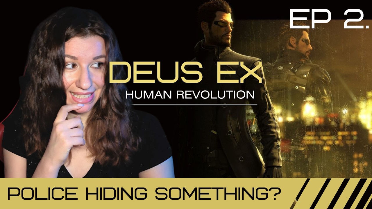Something's VERY Wrong Here... | Breaking Into the Police Station! | Deus Ex HR