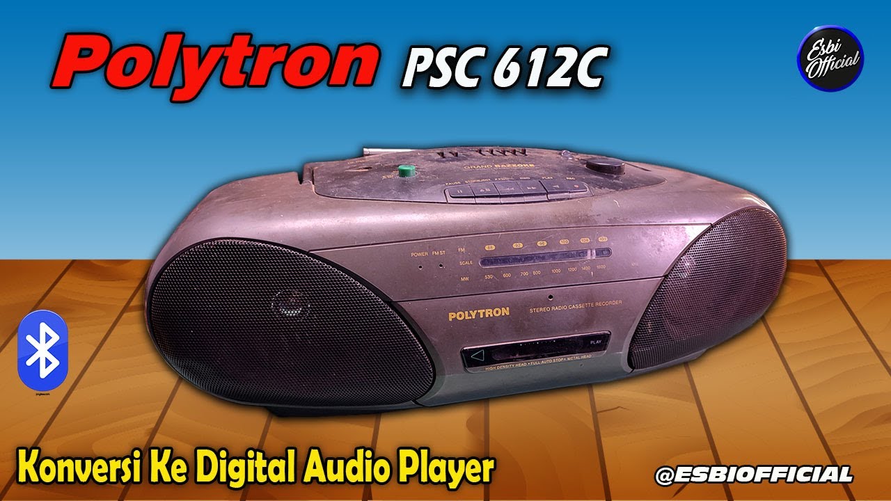 Как установить Bluetooth MP3 на Compo Polytron PSC 612C