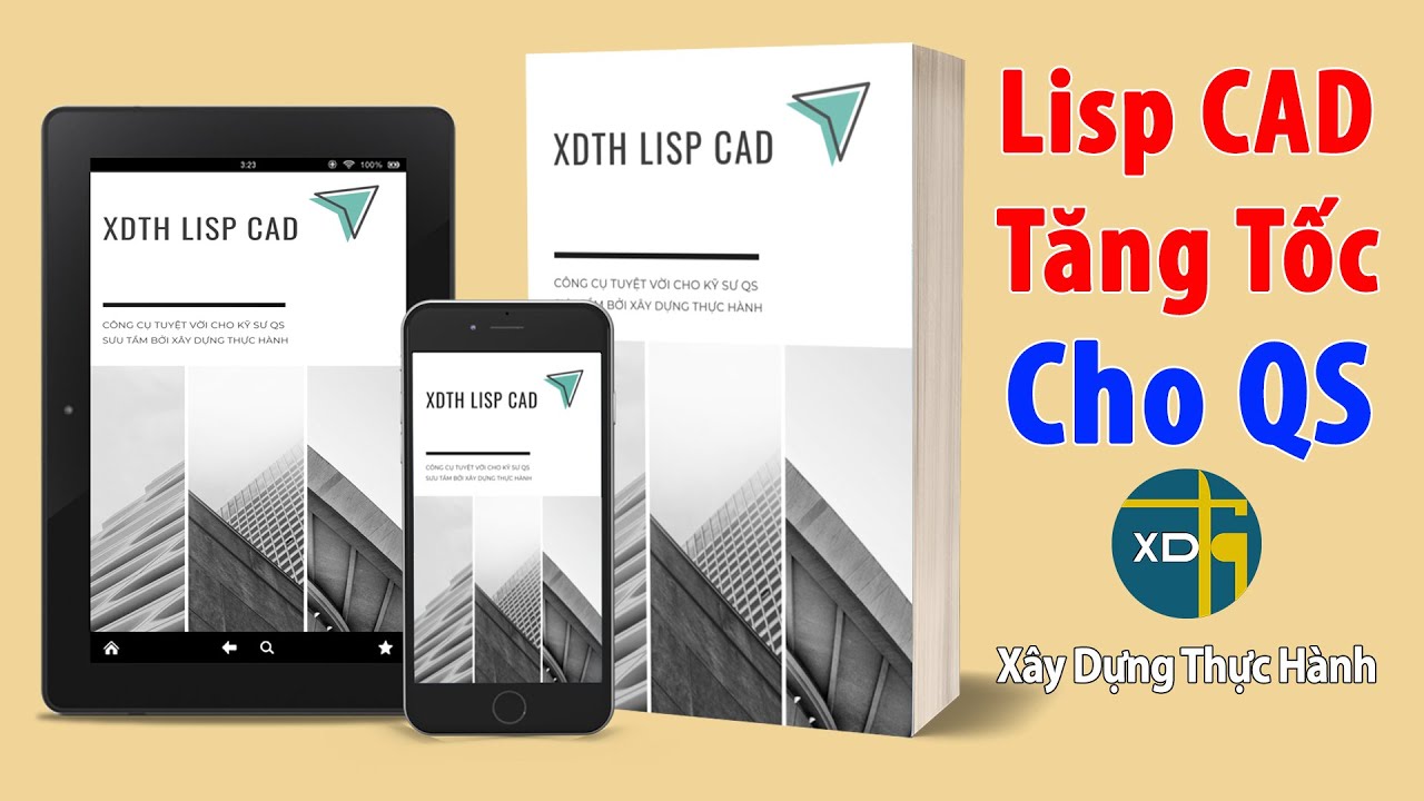 Menu Lisp CAD XDTH tăng tốc công việc trong AutoCAD dành cho kỹ sư QS