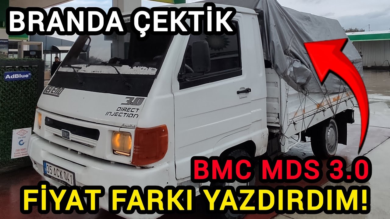 Son Anda FİYAT FARKI YAZDIM! Yağmur Yağdı, Branda Çektim #alicantürk #bmcmds #kamyonet #başlangıç 