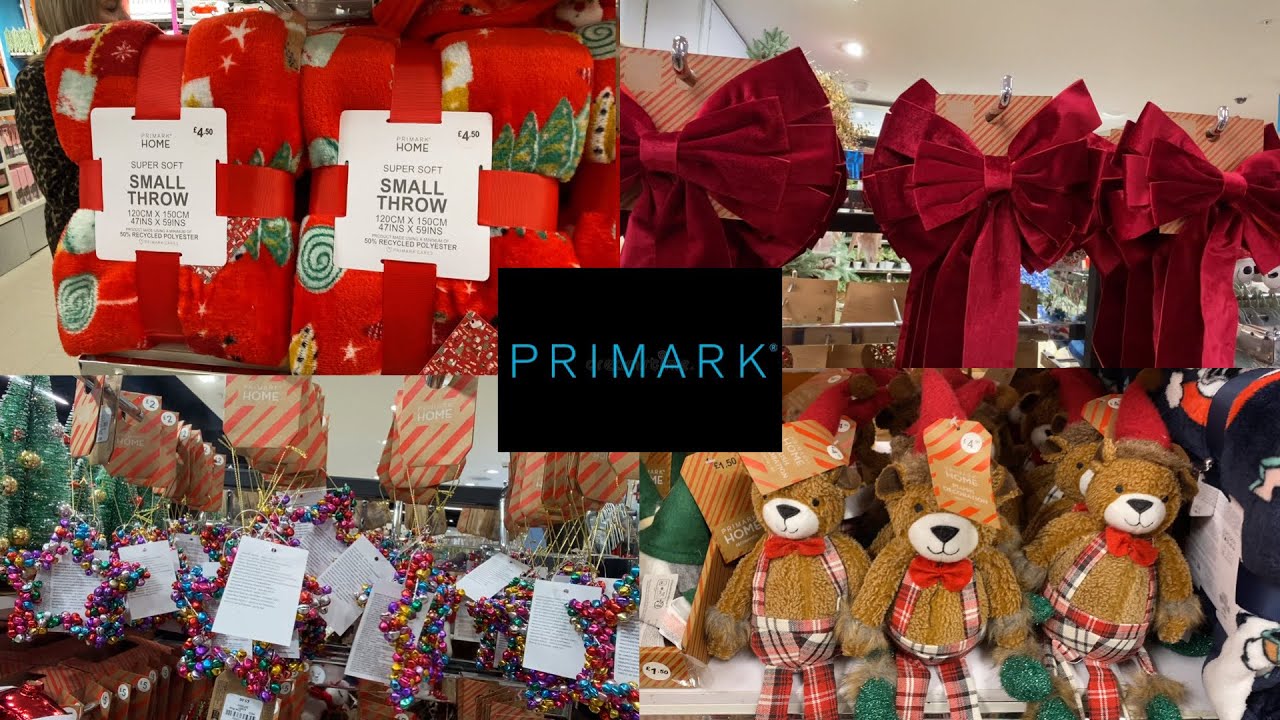 PRIMARK CHRISTMAS DECOR| CHRISTMAS 2024| Gazingpearl Life #gazingpearllife #primark#christmas