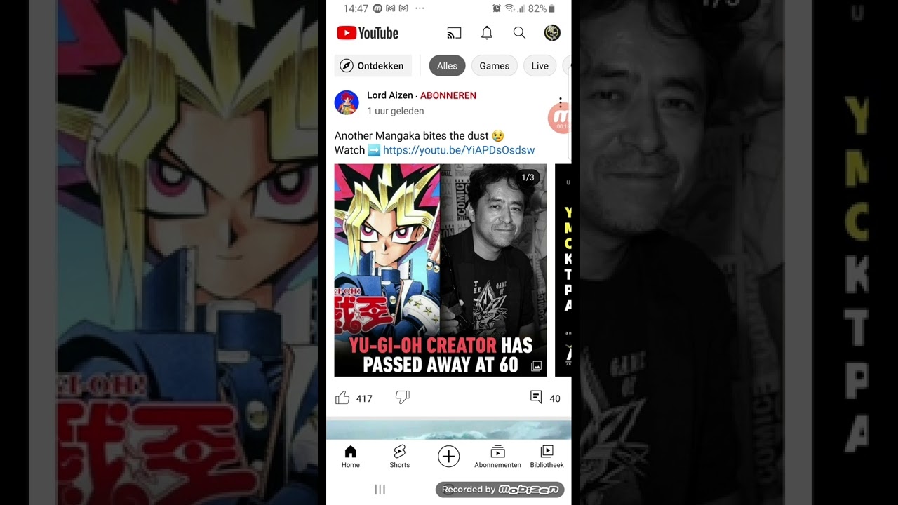 The Manga Creator Yu Gi Oh: Kazuki Takahashi passes away at 60 (R.I.P🙏🏿🕊☁️)