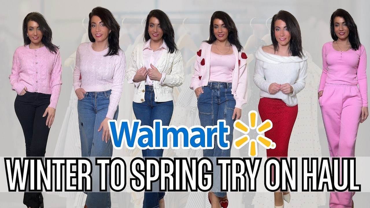 Новые поступления зимы и весны в Walmart 🌸 Примерка одежды Walmart 2026 🌸 Доступная мода