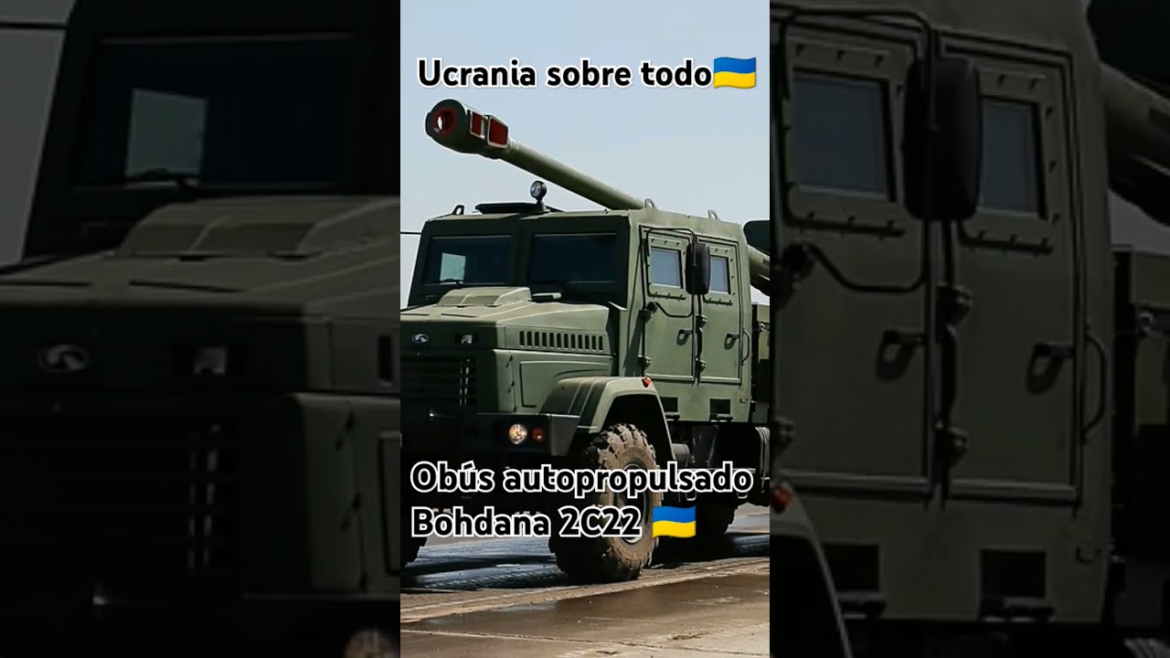 Ob&uacute;s autopropulsado Bohdana 2C22 🇺🇦💪💙💛🫶
