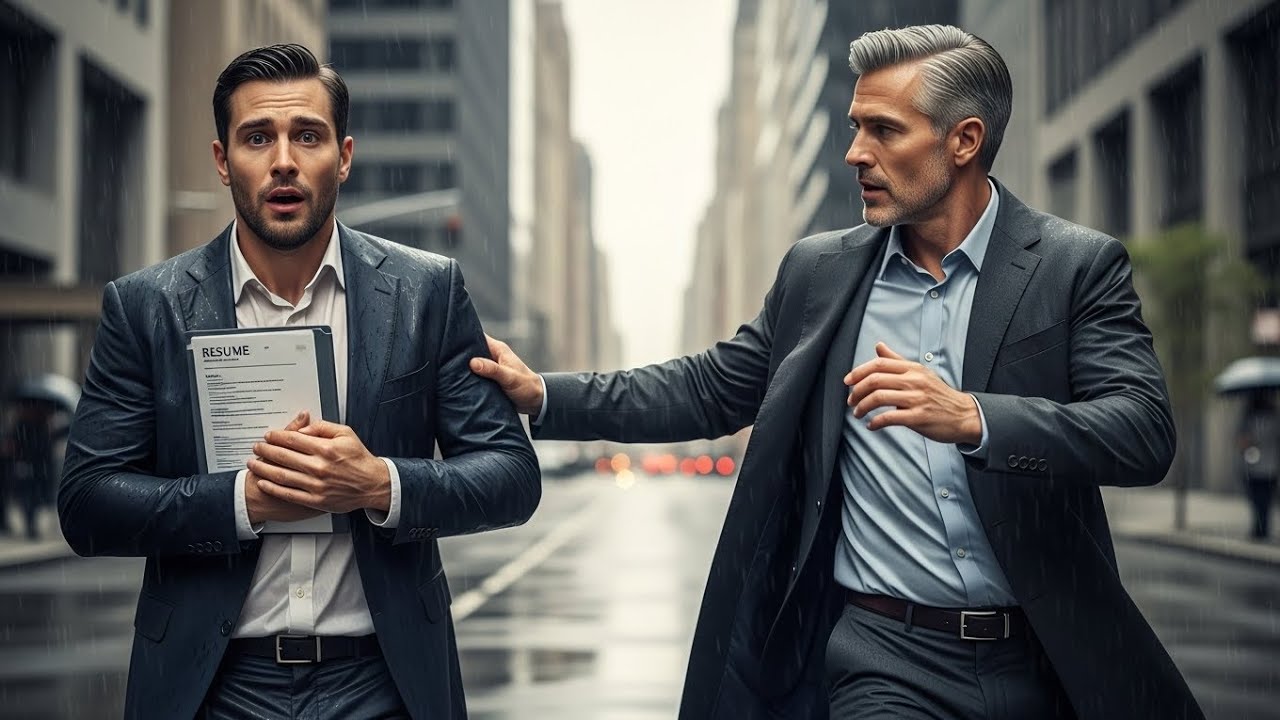 Single Dad Rejected at Interview — What the Billionaire CEO Did Next Changed Everything