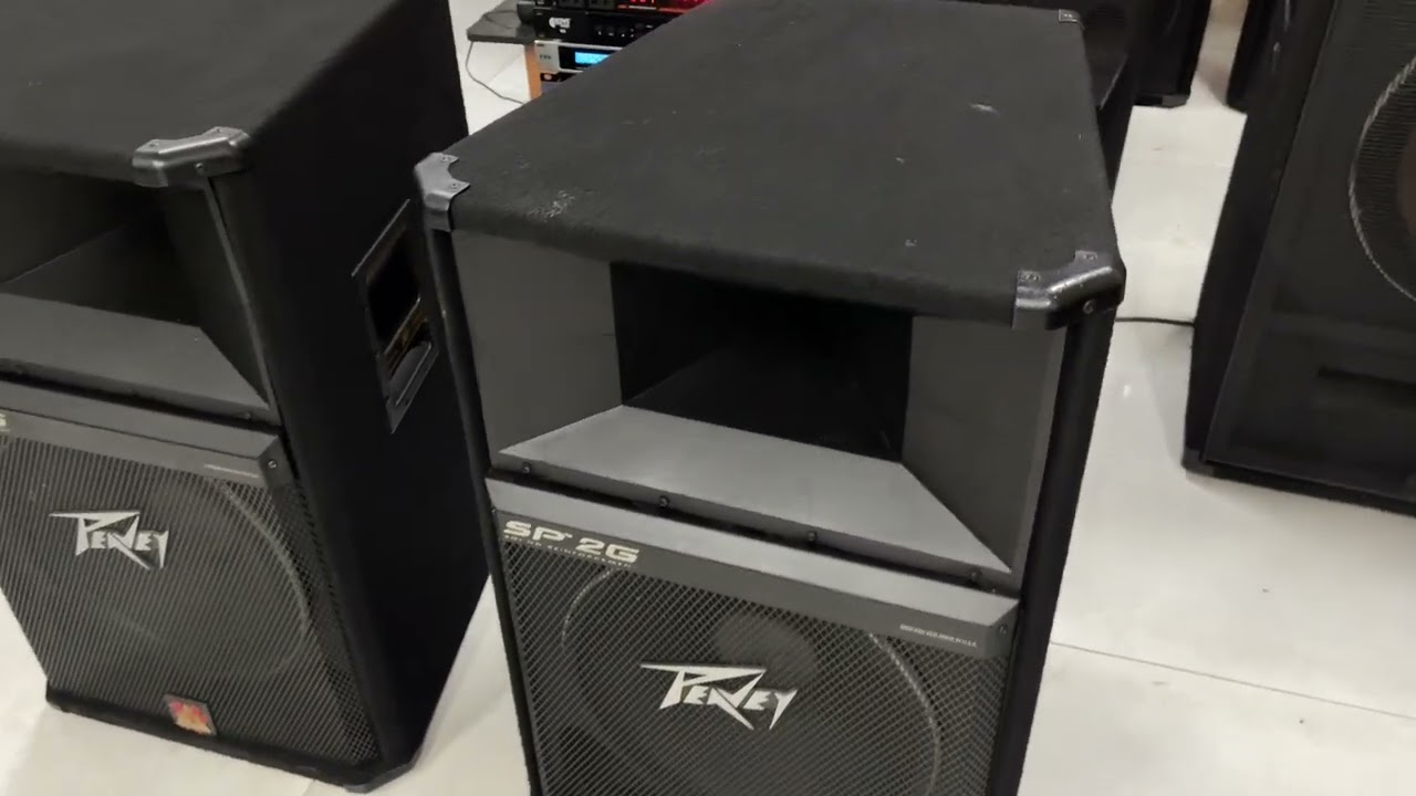Test Vội Cặp Loa peavey SP-2G gửi bác diện Thái Bình 