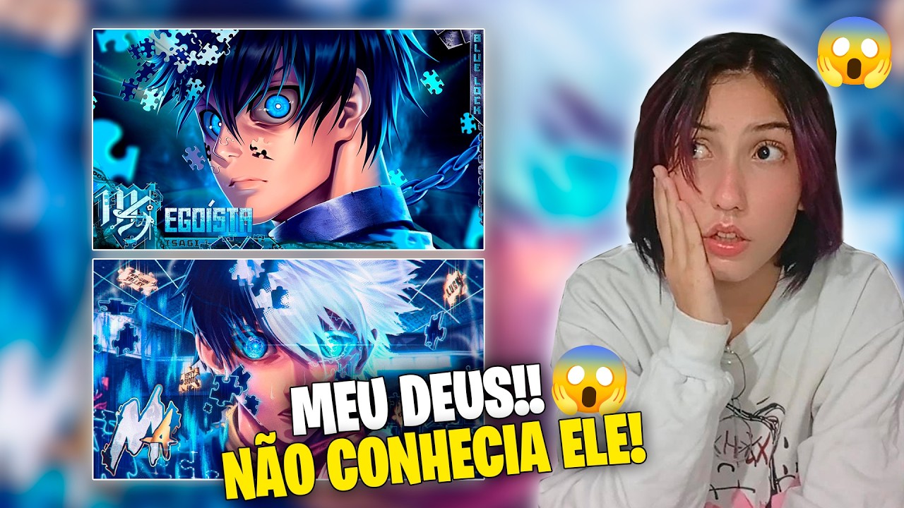 REACT Rap Isagi Yoichi - Egoísta & METAVISÃO - M4rkin | Hina React