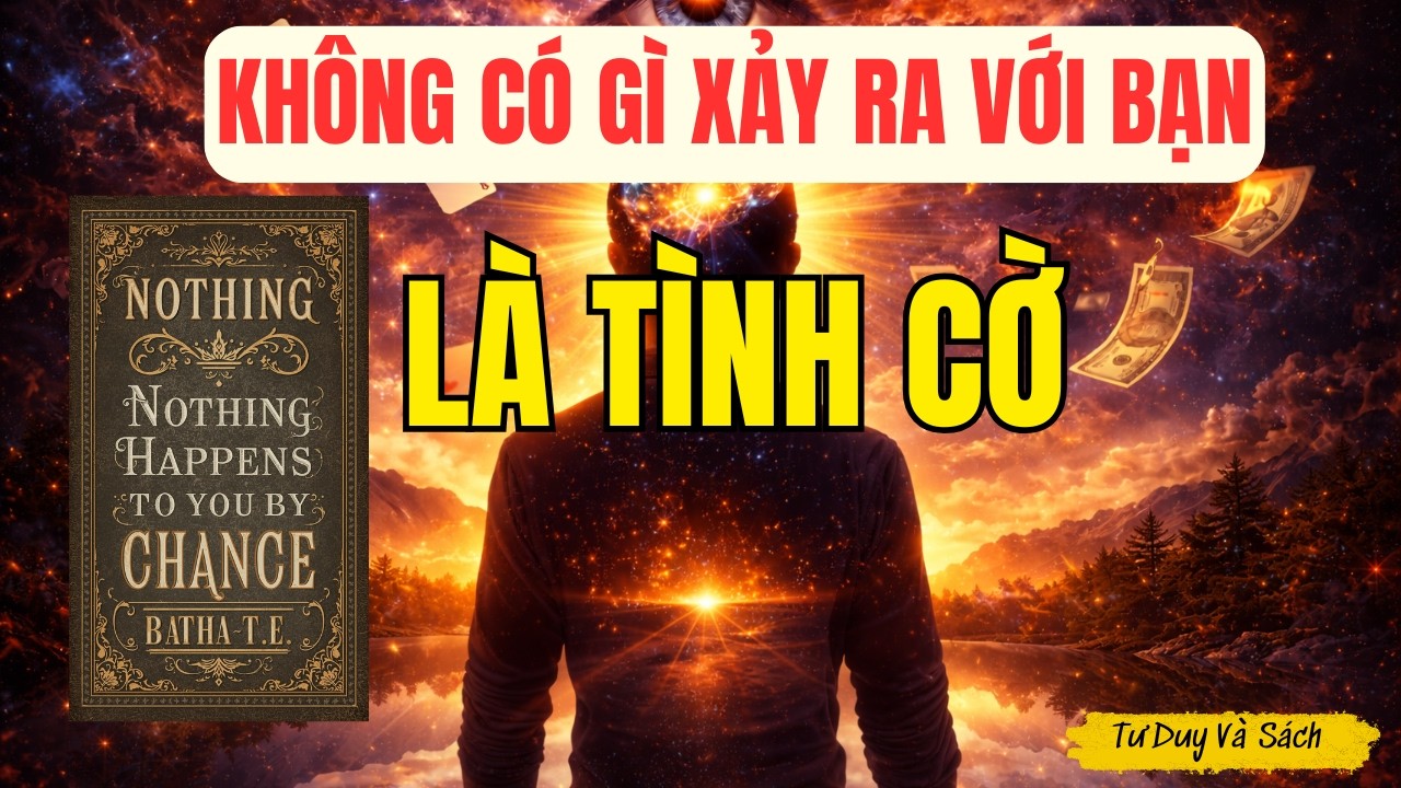 KHÔNG CÓ GÌ XẢY RA VỚI BẠN MỘT CÁCH TÌNH CỜ - TƯ DUY VÀ SÁCH