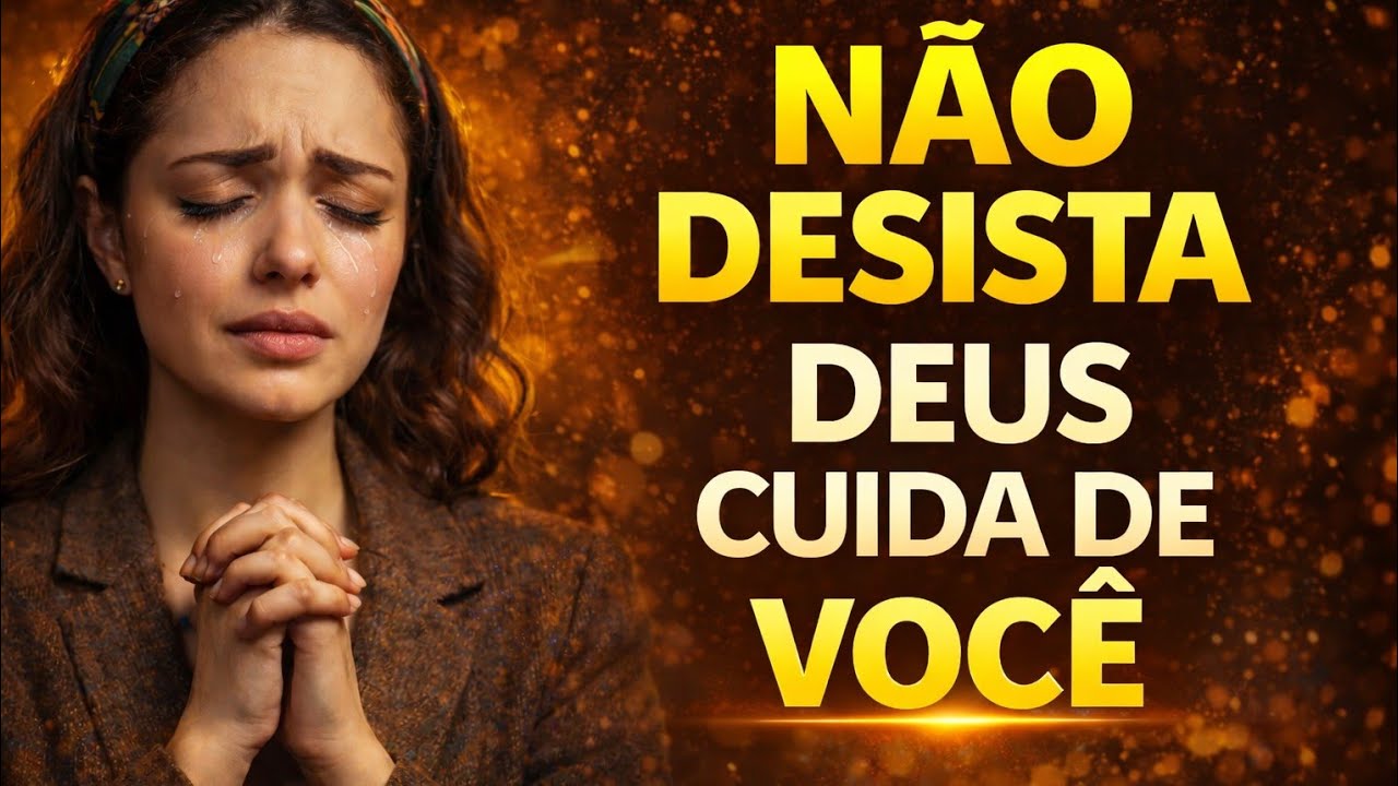 🔥 Para Quem Está Chorando em Silêncio... Deus Cuida de Mim