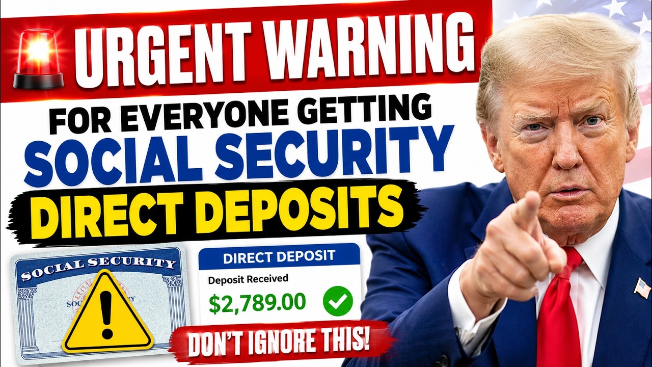 ⚠️URGENT WARNING FOR EVERYONE GETTING SOCIAL SECURITY DIRECT DEPOSITS