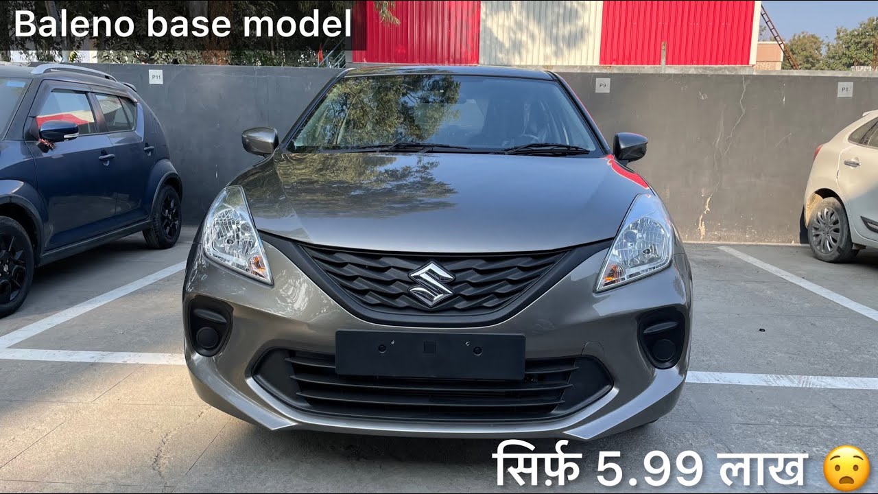 Baleno sigma base model @5.99 Lacs only ❤️