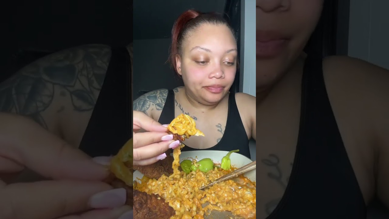 Wingstop x Ramen Mukbang 