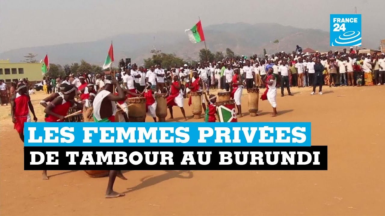 Les femmes privées de tambour au Burundi