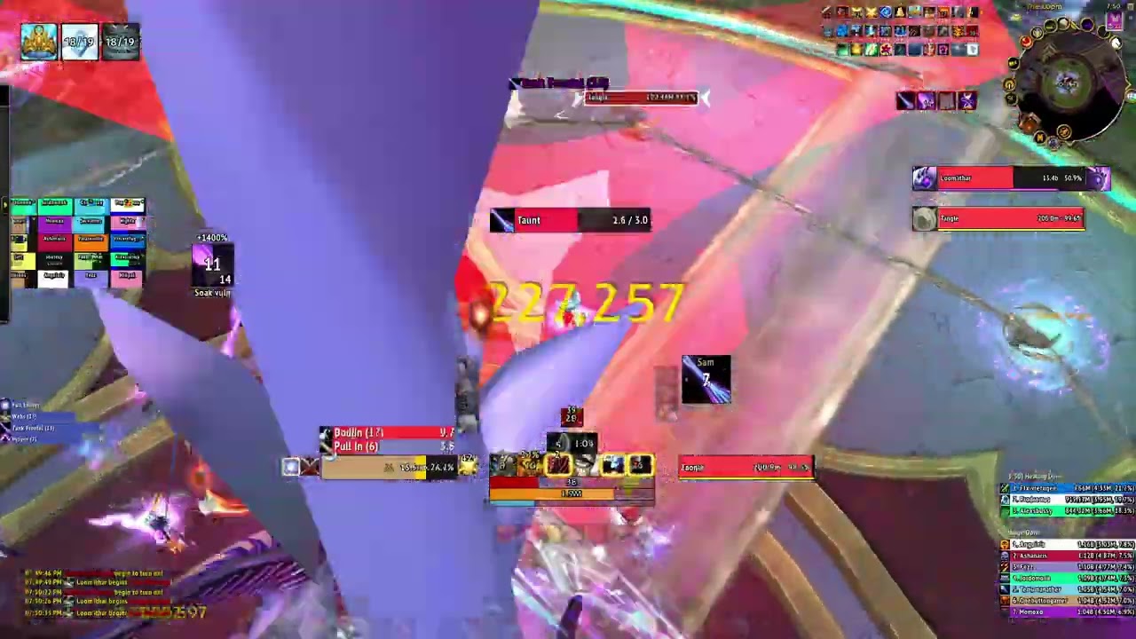 Mythic Loomithar | Prot Warrior Pov | Mountain Thane | Manaforge Omega