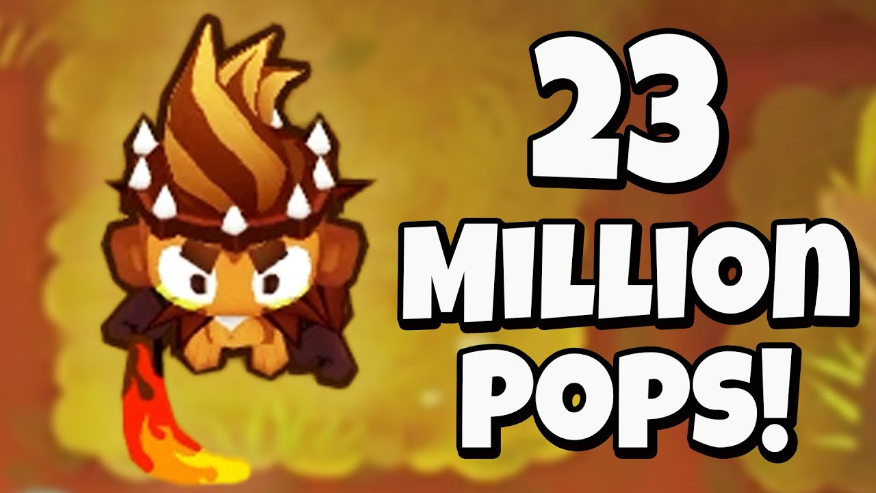 Сможет ли Бумеранг собрать все 23 миллиона лопающихся шариков в игре CHIMPS? (Bloons TD 6)