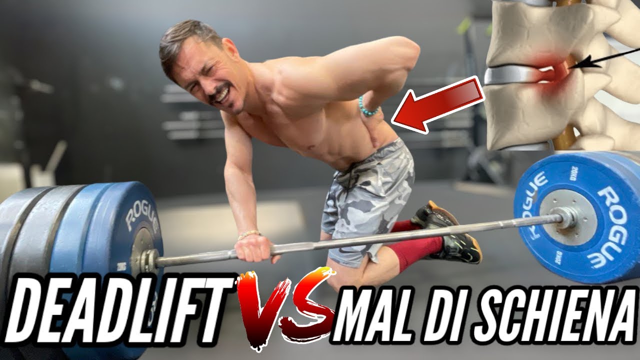 DEADLIFT E MAL DI SCHIENA, ECCO COME RISOLVERLO!