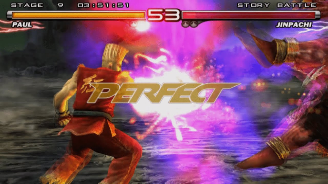 Tekken 5 (PS2) Paul Playthrough & Ending