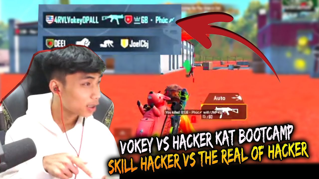 VOKEY VS HACKER IN BOOTCAMP !! SKILL HACKER VS THE REAL OF HACKER