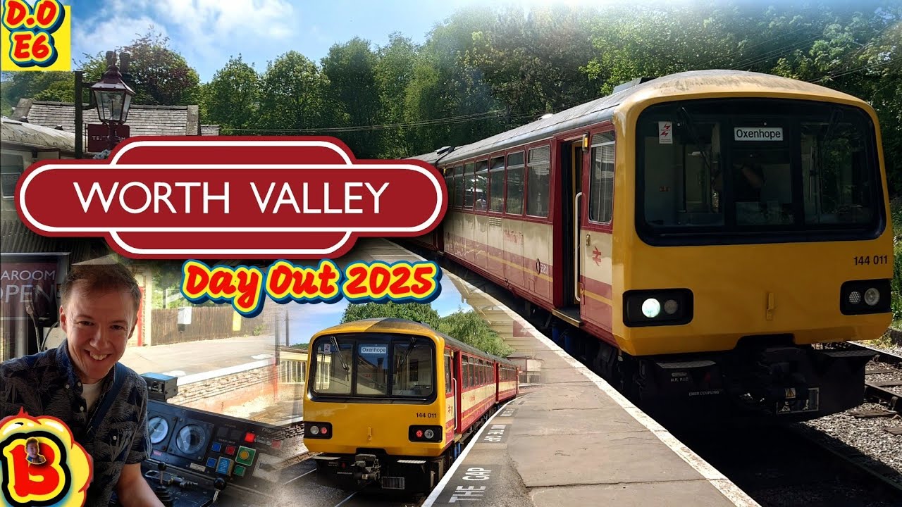 Keighley & Worth Valley Railway With #class144 - DAY OUT 21/05/25!