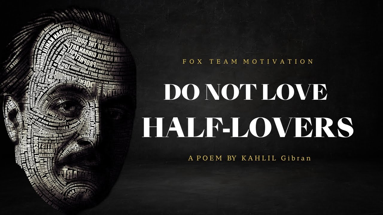 Khalil Gibran's poem 