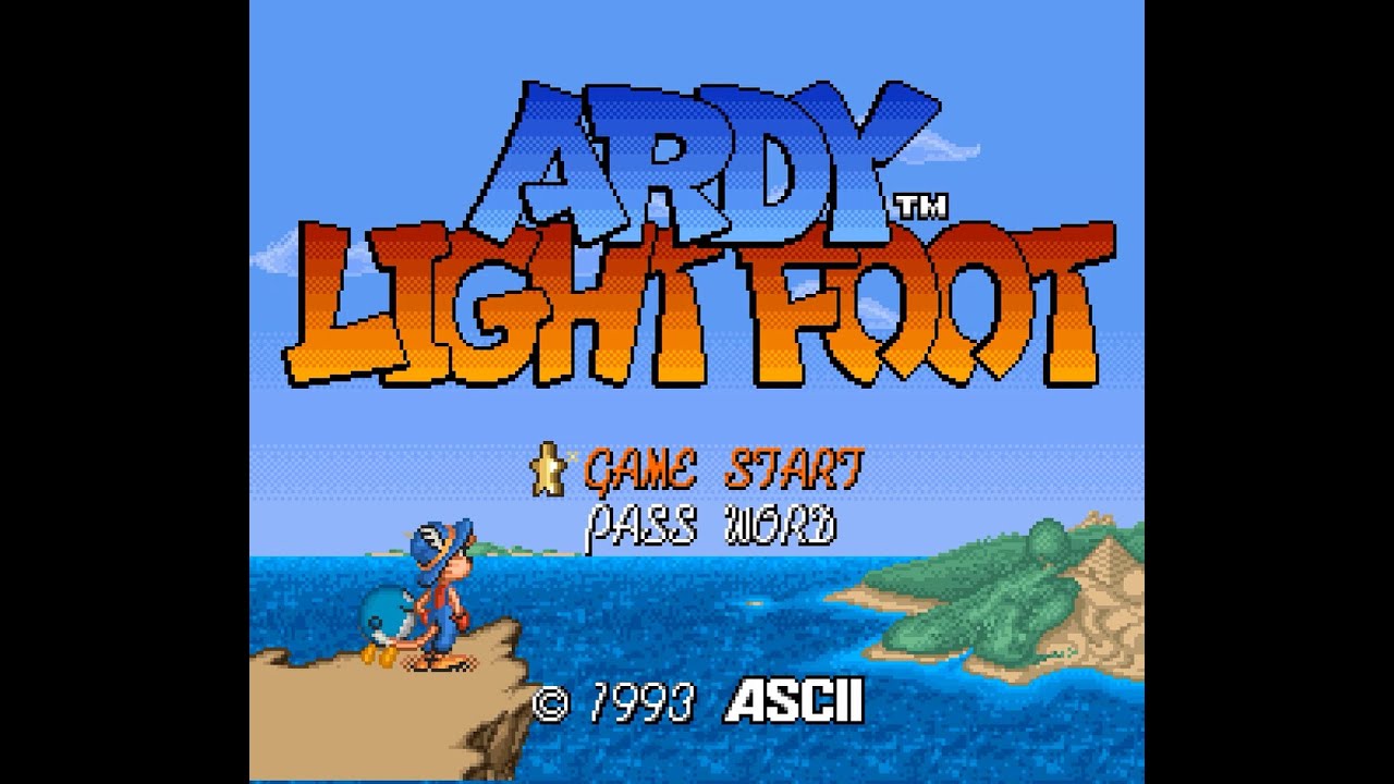 SNES Longplay [667] Ardy Lightfoot (JP)
