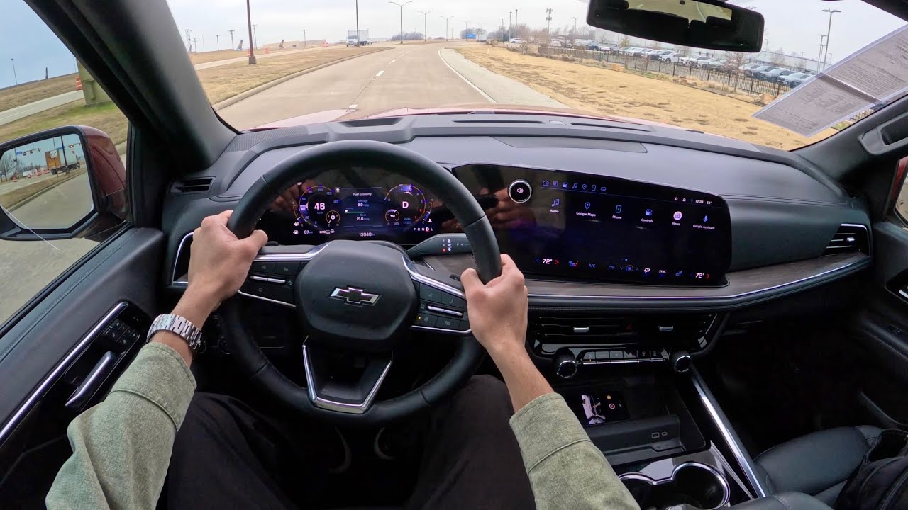 2025 Chevrolet Tahoe Z71 - POV Test Drive 